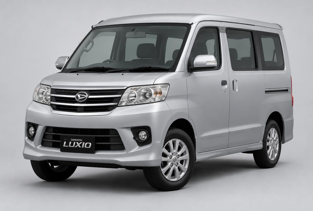 Daihatsu Luxio 1.5 X MT MC E4 warna silver di Manado