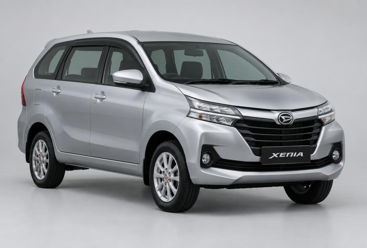 Daihatsu Xenia 1.3 X MT warna silver di Manado